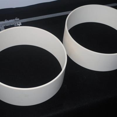 Electrical Insulation 99.5 Alumina Ceramic Tube Ring Washer Spacer Hook Loop 