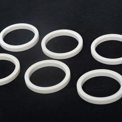 Electrical Insulation alumina sealing ring white ceramic sealing element