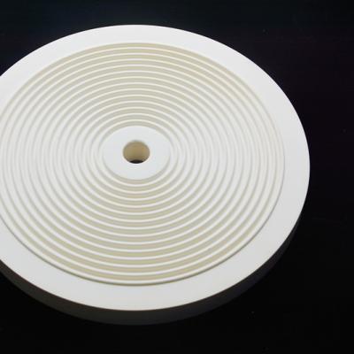 high purity 99 alumina ceramic plate Large alumina round plate circular precise board 