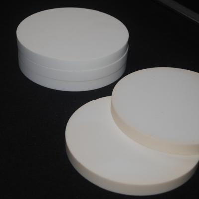 high purity 99 alumina ceramic plate alumina round plate circular precise board