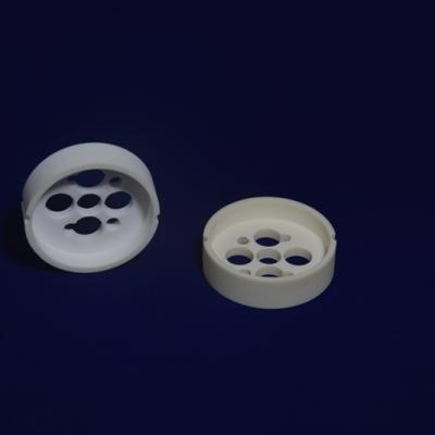 high purity 99.7 alumina ceramic precise cap insulated ceramic part 