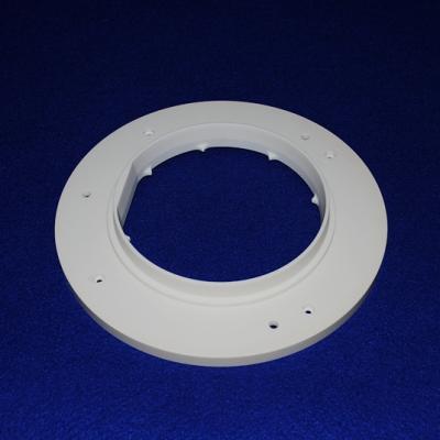 high purity 99.7 alumina ceramic precise part CNC machined semiconductor ceramic