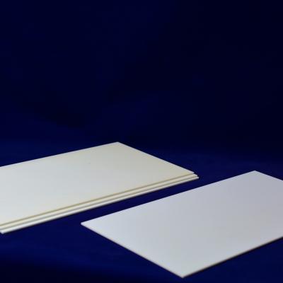 high purity customized 99.7aluminium oxide ceramic wearable mechanical plates with good strength and small thickness 
