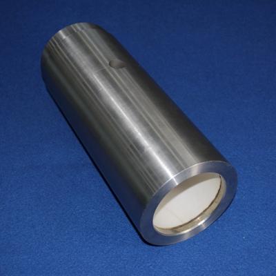 high temperatured wearable zirconia sleeve with metal shelf